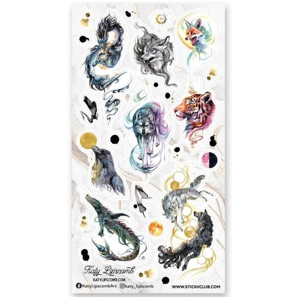 3 for $15 - Call of the Wild - 1 Wildlife Sticker Sheet - NEW in‎ Packaging - Picture 1 of 5